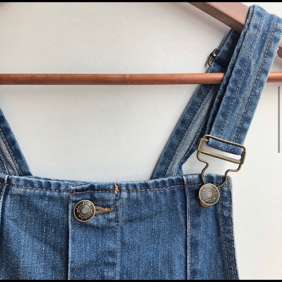 Blendshe Denim Overall Dress Size Medium - Picture 4 of 6